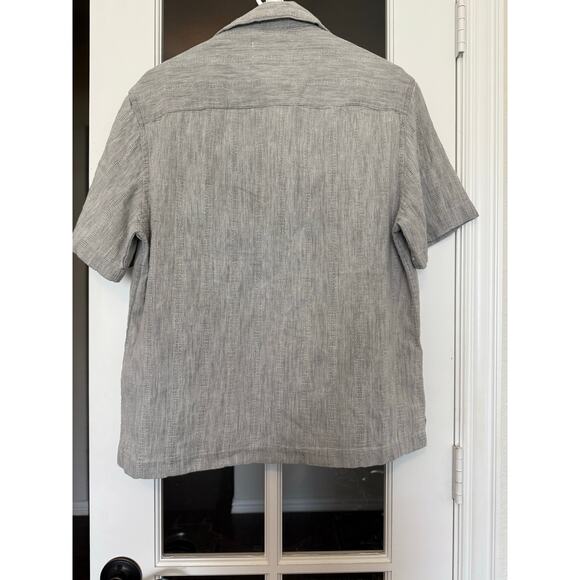 Zara men’s button down camp shirt 100% cotton Small - Picture 5 of 10